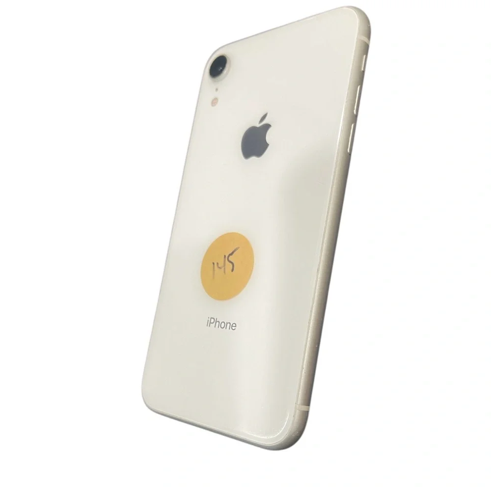 iPhoneXR Housing Back Replacement Rear Camera Silver W Small Parts OEM Grade AB